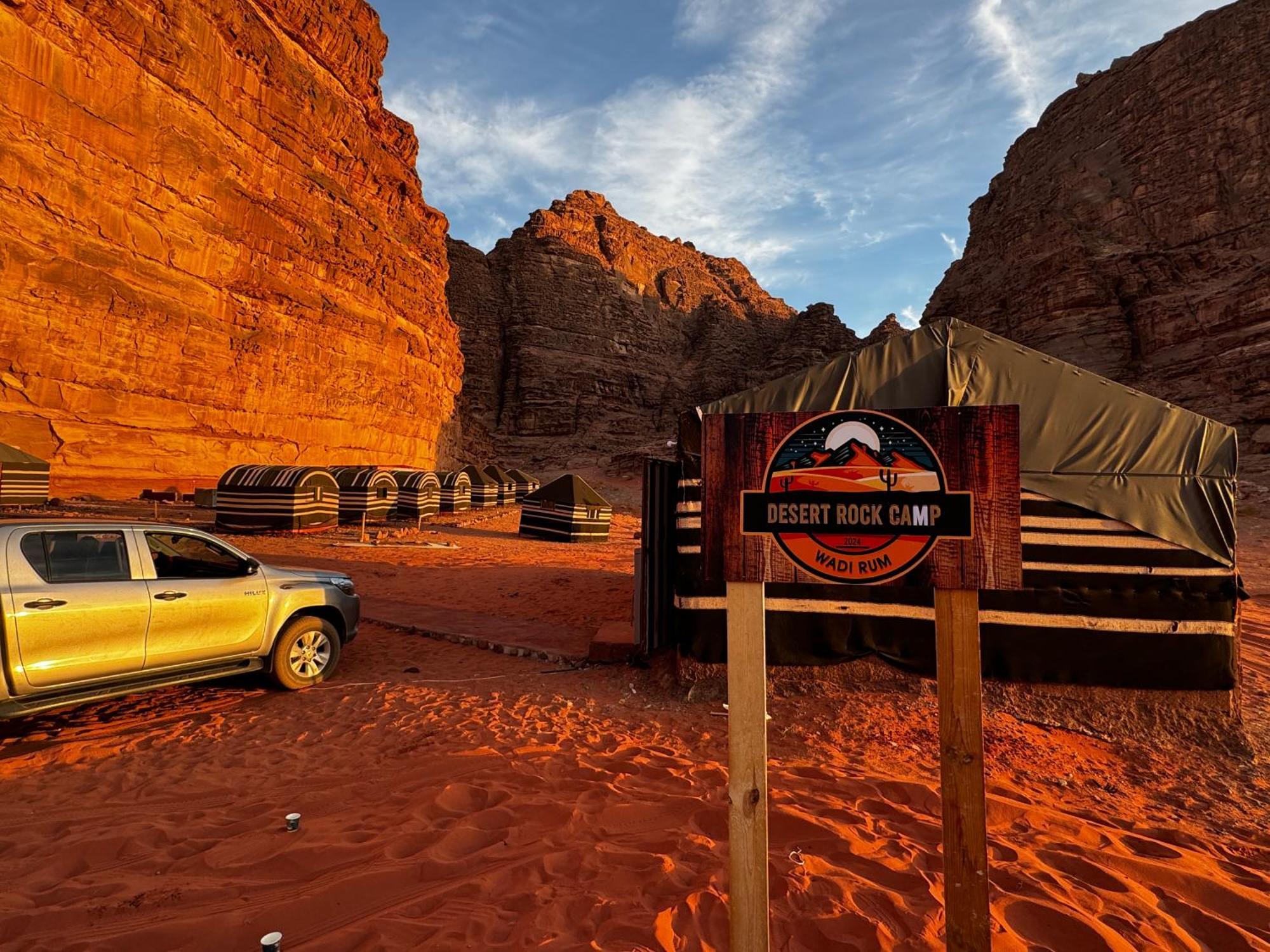 Desert Rock Camp Wadi Rum Esterno foto
